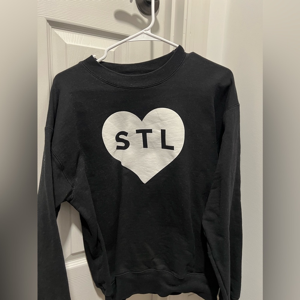 STL heart crewneck from arch apparel